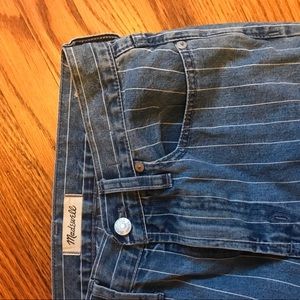 Madewell striped jeans